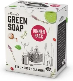 Marcel's Green Soap Dinner Pack - 1 X 1 Box -Schoonmaakproducten 1087x1200 1