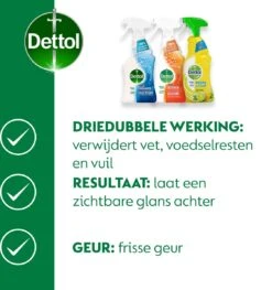 Dettol - 1,5L Allesreiniger Spray Power & Fresh - Badkamer 1x500 Ml Keuken 1x500ml Citrus 1x500ml - Voordeelverpakking -Schoonmaakproducten 1125x1200 1