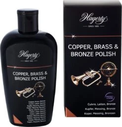 Hagerty Copper, Brass & Bronze Polish - Poetsmiddel Voor Koper, Messing En Brons 250 Ml -Schoonmaakproducten 1145x1200