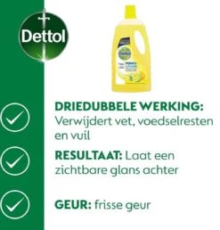 Dettol - Power & Fresh - Allesreiniger - Citrus - 8 X 1 Liter -Schoonmaakproducten 1149x1200