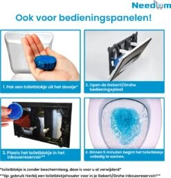 Needum Toiletblokjes Voor Inbouwreservoirs - WC Blokjes - Toiletblokken In Een Voordeelverpakking - 12 Stuks -Schoonmaakproducten 1155x1200 1