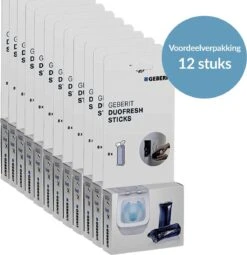 Geberit DuoFresh Sticks - 96 Stuks - Voordeelverpakking - Toilet/WC Blokjes Inbouwreservoir 16 Geberit DuoFresh Sticks - 96 Stuks - Voordeelverpakking - Toilet/WC Blokjes Inbouwreservoir -Schoonmaakproducten 1163x1200