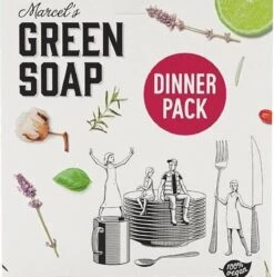 Marcel's Green Soap Dinner Pack - 1 X 1 Box -Schoonmaakproducten 1190x1200 3