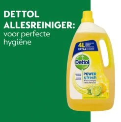 Dettol - Power & Fresh - Allesreiniger - Citrus - 3 X 4 Liter -Schoonmaakproducten 1192x1200 1