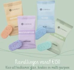 Cosmeau Schoonmaakmiddel Tabletten Cleaning Tabs Schoonmaak Tabs - Keukenreiniger - Badkamerreiniger Sanitair- Glasreiniger 18 Cosmeau Schoonmaakmiddel Tabletten Cleaning Tabs Schoonmaak Tabs - Keukenreiniger - Badkamerreiniger Sanitair- Glasreiniger -Schoonmaakproducten 1200x1132 1
