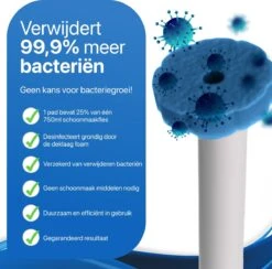 RevoBrush 28x Ocean Breeze Foaming Pads Navulling - WC Borstel Met Houder Vrijstaand 7 RevoBrush 28x Ocean Breeze Foaming Pads Navulling - WC Borstel Met Houder Vrijstaand -Schoonmaakproducten 1200x1184