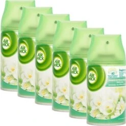 Air Wick Luchtverfrisser Navulling Freshmatic Jasmijn & Witte Bloemen 6 X 250 Ml -Schoonmaakproducten 1200x1198 12