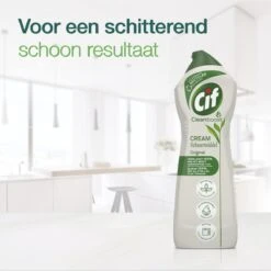 Cif CleanBoost Cream Original Schuurmiddel - 8 X 750 Ml - Voordeelverpakking -Schoonmaakproducten 1200x1199 3
