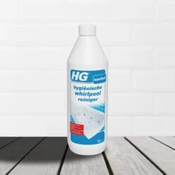 HG Hygiënische Whirlpool Reiniger - 1L - Verwijdert Kalk, Vet, Zeep En Olie - Veilig In Gebruik Voor Whirlpool En Jacuzzi's -Schoonmaakproducten 1200x1200 140