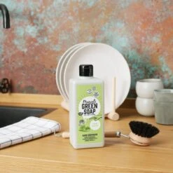 Marcel's Green Soap Afwasmiddel Basilicum & Vertivert Gras - 6 X 500 Ml -Schoonmaakproducten 1200x1200 149