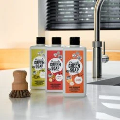 Marcel's Green Soap Afwasmiddel Basilicum & Vertivert Gras - 6 X 500 Ml -Schoonmaakproducten 1200x1200 150