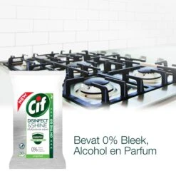 Cif Disinfect & Shine Wipes Original Desinfectie Schoonmaakdoekjes - 12 X 30 Doekjes - Voordeelverpakking 21 Cif Disinfect & Shine Wipes Original Desinfectie Schoonmaakdoekjes - 12 X 30 Doekjes - Voordeelverpakking -Schoonmaakproducten 1200x1200 229
