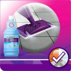 Swiffer WetJet Alles-In-Een Dweilsysteem Reinigingsmiddel - 1.25 Liter -Schoonmaakproducten 1200x1200 242