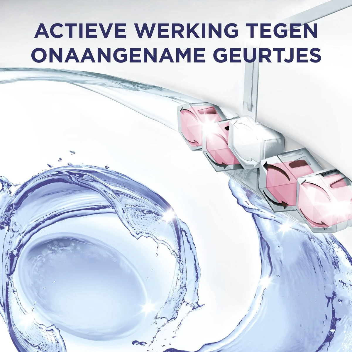 Glorix Aroma Lux Pink Jasmine & Elderflower Toiletblokken - 9 Stuks - Voordeelverpakking 4 Glorix Aroma Lux Pink Jasmine & Elderflower Toiletblokken - 9 Stuks - Voordeelverpakking - Afbeelding 4