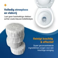 Witte Toiletblokjes Voor Inbouwreservoir Voor O.a Geberit En Grohe - 25 Stuks - Met Lavendel - Vlekvrij - Stortbakblokjes -Schoonmaakproducten 1200x1200 356