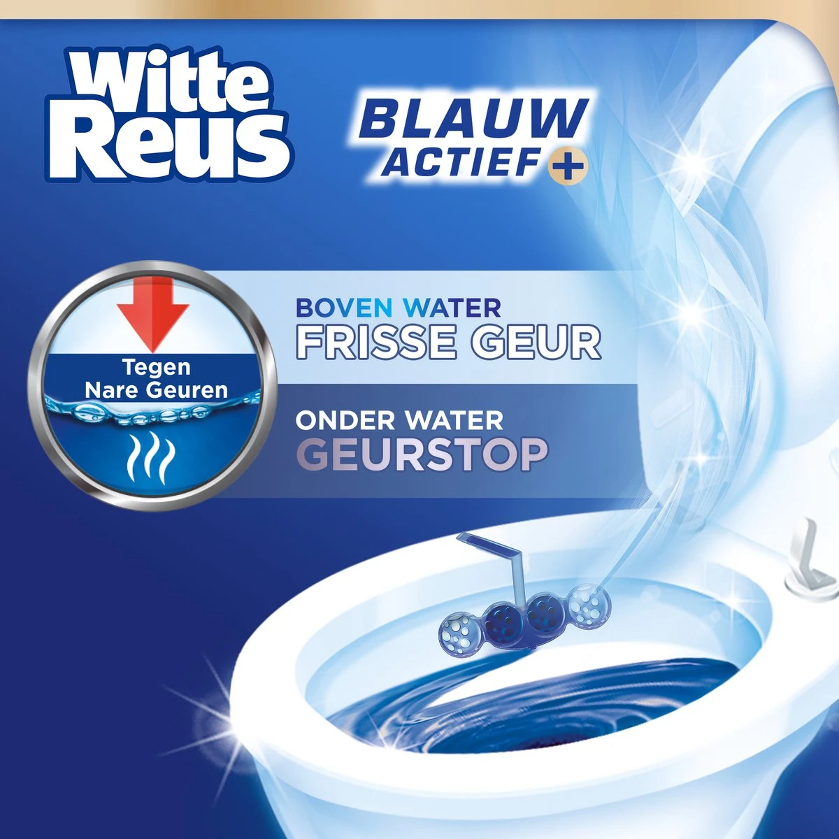 Witte Reus Blauw Actief Toiletblok - Hygiene - WC Blokjes Voordeelverpakking - 10 Stuks 11 Witte Reus Blauw Actief Toiletblok - Hygiene - WC Blokjes Voordeelverpakking - 10 Stuks - Afbeelding 11