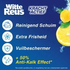 Witte Reus Kracht Actief Toiletblok - Citrus - WC Blokjes Voordeelverpakking - 10 Stuks -Schoonmaakproducten 1200x1200 386