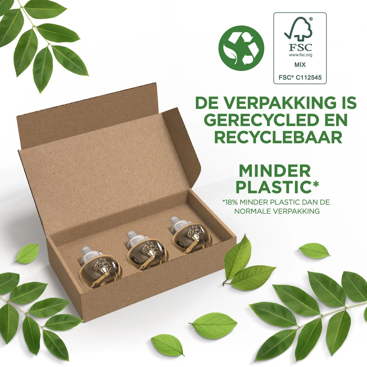 Air Wick Elektrische Luchtverfrisser - Vanille & Orchidee - 3 Navullingen 2 Air Wick Elektrische Luchtverfrisser - Vanille & Orchidee - 3 Navullingen - Afbeelding 2