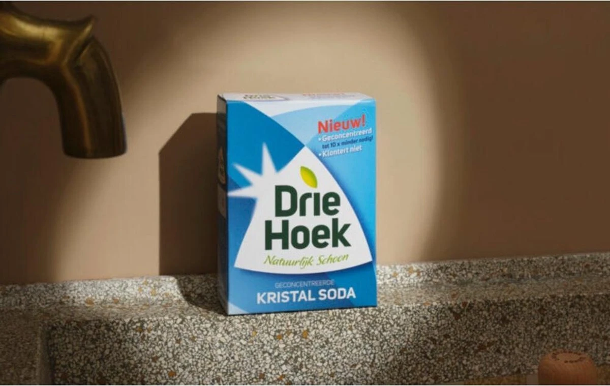 Driehoek Kristal Soda 600 Gr 2 Driehoek Kristal Soda 600 Gr - Afbeelding 2