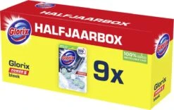 Glorix Power 5 Bleek Toiletblokken - 9 Stuks - Voordeelverpakking -Schoonmaakproducten 1200x760 2