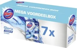 Glorix Power 5+ Ocean Toiletblokken - 7 Stuks - Voordeelverpakking -Schoonmaakproducten 1200x760 5