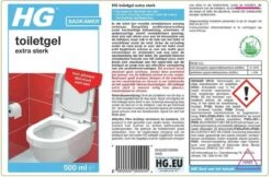 HG Toiletgel Extra Sterk - 500ml - Verwijdert De Hardnekkigste Aanslag - Tast Niet Glazuur, Roestvrijstaal En Chroom Niet Aan - Biologisch Afbreekbaar -Schoonmaakproducten 1200x786 1