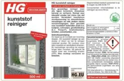 HG Kunststof Reiniger - 500ml - Intensieve Reiniger -Schoonmaakproducten 1200x786