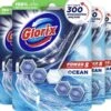 Glorix Power 5 Toiletblokken - Ocean - 9 Stuks - Halfjaarbox - Voordeelverpakking