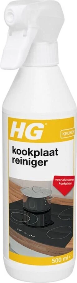 HG Kookplaatreiniger - 500ml - Streeploos Vetvrij - Dagelijks Gebruik - Geschikt Voor Alle Kookplaten -Schoonmaakproducten 329x1200 4