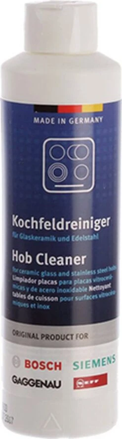 Bosch / Siemens Kookplaat Reiniger - 250 Ml -Schoonmaakproducten 335x1200 1