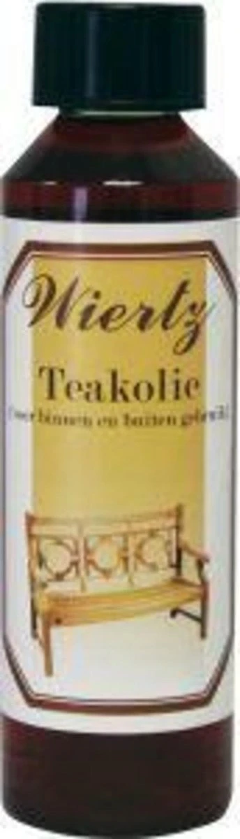 Wiertz Teakolie 250ML 4 Wiertz Teakolie 250ML - Afbeelding 4