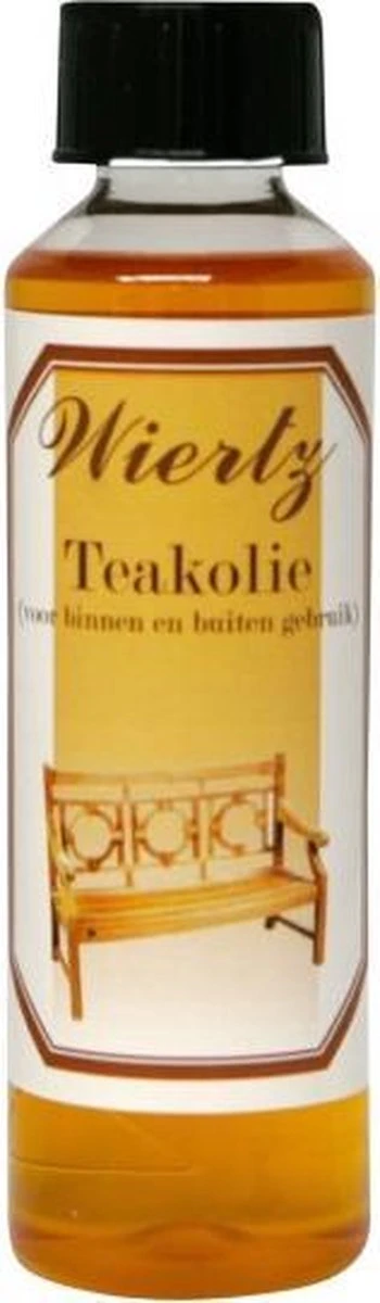 Wiertz Teakolie 250ML 3 Wiertz Teakolie 250ML - Afbeelding 3