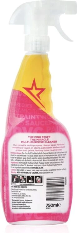 The Pink Stuff The Miracle Allesreiniger 750 Ml -Schoonmaakproducten 396x1200