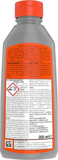Mr. Muscle - Cera-Fix Voor Keramische - Halogeen En Inductie Kookplaten - Kookplaatreiniger - 2 X 200 Ml -Schoonmaakproducten 435x1200 4