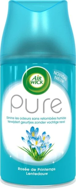 Air Wick Freshmatic Automatische Spray - Luchtverfrisser - Pure Lentedauw Navulling - 3 Stuks -Schoonmaakproducten 484x1200 4