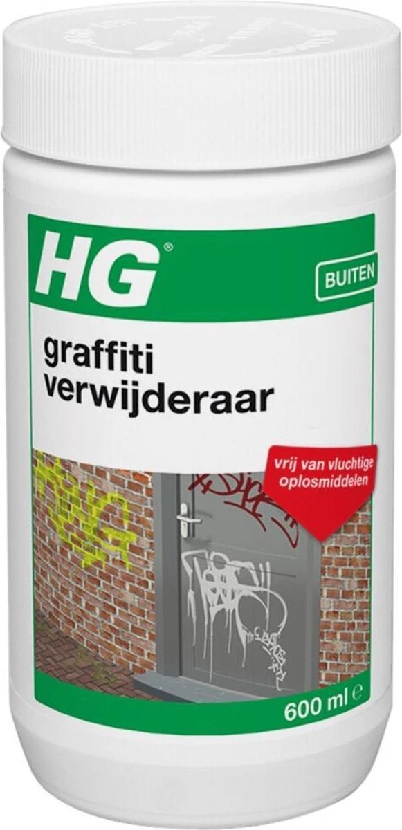 HG Graffitiverwijderaar - 600ml - Krachtig En Veilig - Biologisch Afbreekbaar 1 HG Graffitiverwijderaar - 600ml - Krachtig En Veilig - Biologisch Afbreekbaar