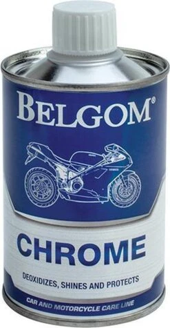 Belgom Chrome Chroom Poets 250ml -Schoonmaakproducten 624x1200