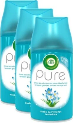 Air Wick Freshmatic Automatische Spray - Luchtverfrisser - Pure Lentedauw Navulling - 3 Stuks -Schoonmaakproducten 718x1200 2