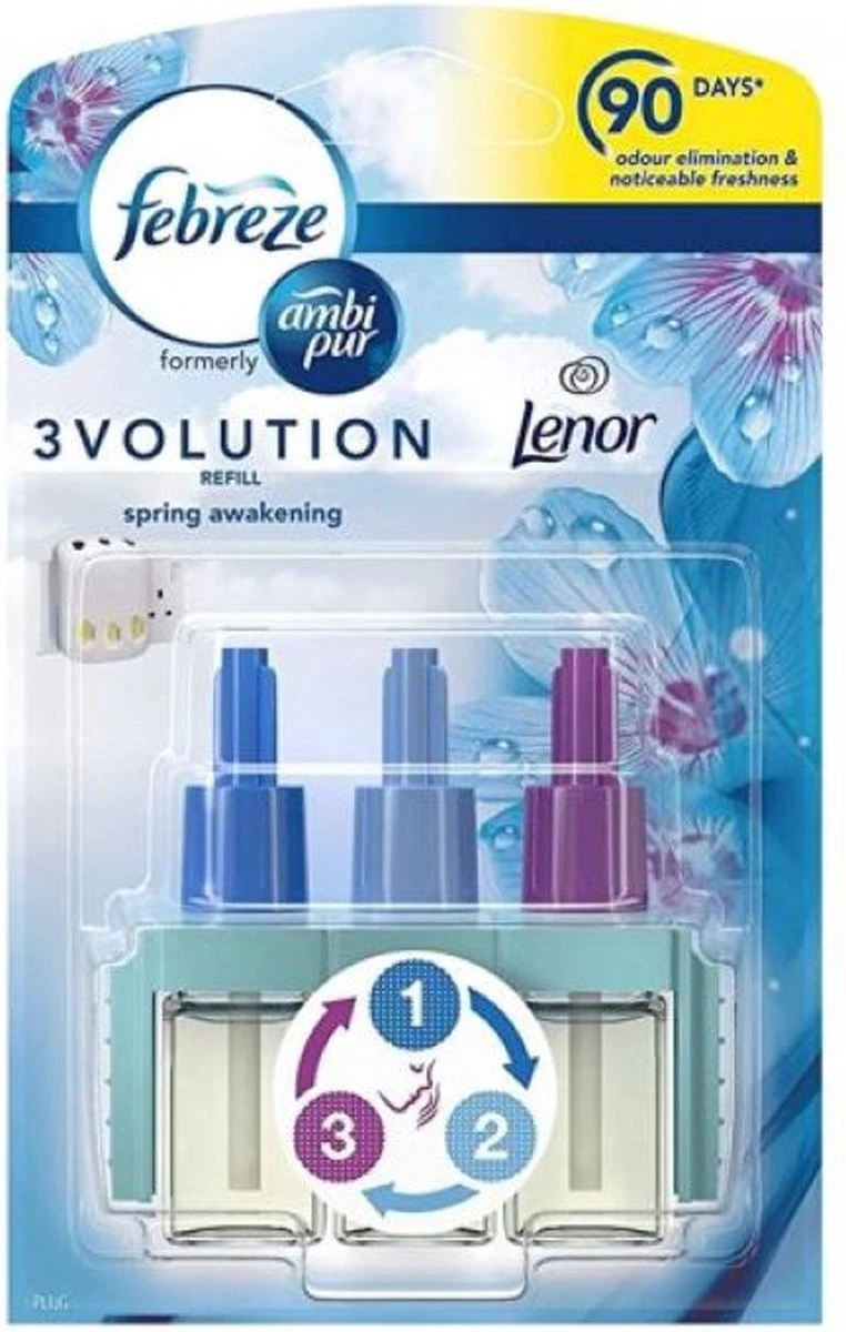 Ambi Pur 3Volution Navullingen Lenor Spring - Voordeelverpakking 6 X 20 Ml 2 Ambi Pur 3Volution Navullingen Lenor Spring - Voordeelverpakking 6 X 20 Ml - Afbeelding 2