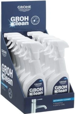 GROHE Grohclean Sproeiflacon Reiniger - 500 Ml - Schoonmaakmiddel - 48166000 -Schoonmaakproducten 787x1200