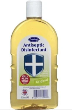 Dr Johnsons Ontsmettingsmiddel - 6 X 500ml Voordeelverpakking - Dettol Antiseptic Alternatief -Schoonmaakproducten 788x1200