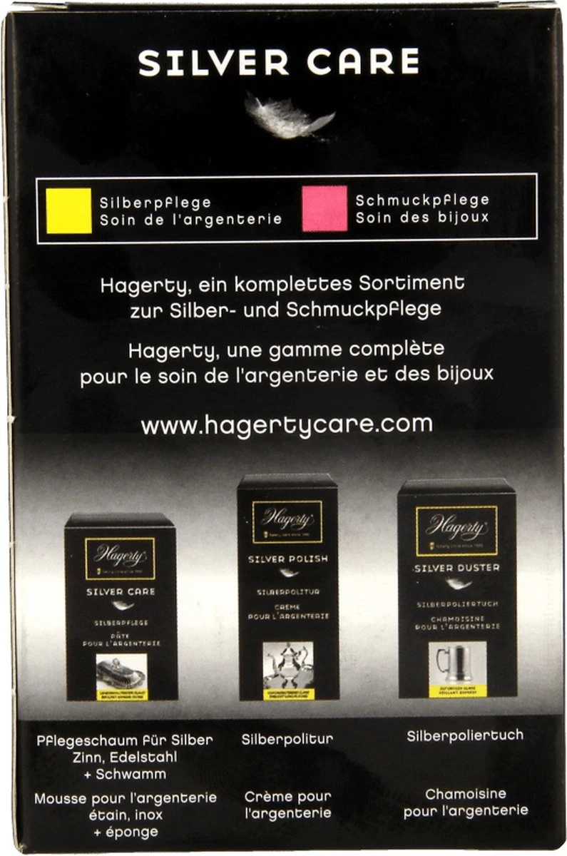 Hagerty Silver Care - Pasta Voor Zilverreiniging 185 Gr 10 Hagerty Silver Care - Pasta Voor Zilverreiniging 185 Gr - Afbeelding 10
