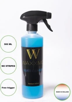 Waxximo COMBIDEAL Glasreiniger Spray + 2 Glasdoeken - Auto Ruiten Reinigen - Ramen Reiniger - Streeploze Ramen - Ruitendoek - Glansdoek -Schoonmaakproducten 850x1200 1