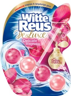 Witte Reus DeLuxe Toiletblok - Delicate Magnolia - WC Blokjes Voordeelverpakking - 10 Stuks 33 Witte Reus DeLuxe Toiletblok - Delicate Magnolia - WC Blokjes Voordeelverpakking - 10 Stuks -Schoonmaakproducten 895x1200 2