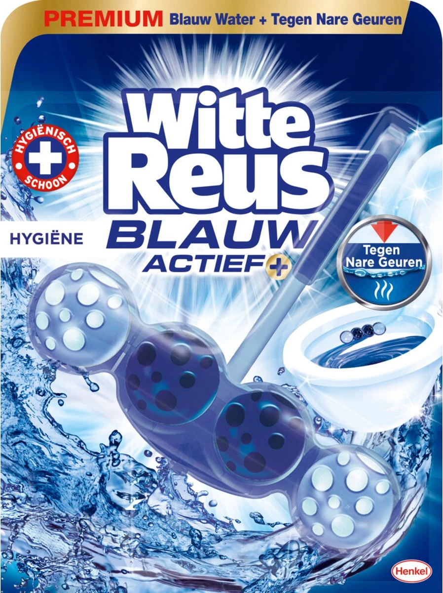 Witte Reus Blauw Actief Toiletblok - Hygiene - WC Blokjes Voordeelverpakking - 10 Stuks 15 Witte Reus Blauw Actief Toiletblok - Hygiene - WC Blokjes Voordeelverpakking - 10 Stuks - Afbeelding 15