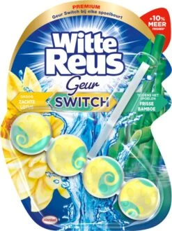 Witte Reus Toiletblok Geur Switch - Lotus Bamboe - WC Blokjes Voordeelverpakking - 10 Stuks -Schoonmaakproducten 899x1200 4