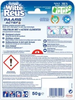 Witte Reus Paars Actief Toiletblok - Lavendel - WC Blokjes Voordeelverpakking - 10 Stuks -Schoonmaakproducten 900x1200 10