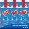 Ajax® Ajax Allesreiniger 100% Hygiene 6 X 1L - Voordeelverpakking