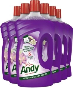 Andy Lotus & Acacia Allesreiniger - 6 X 1L - Voordeelverpakking -Schoonmaakproducten 992x1200